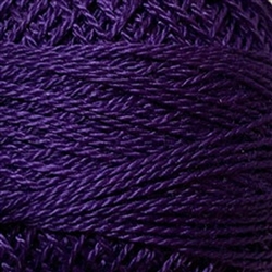 Valdani Perle Cotton Color #87 - Rich Purple