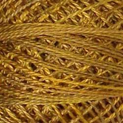 Valdani Perle Cotton Color #P5 - Tarnished Gold