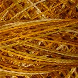 Valdani Perle Cotton Color #V106 - Antique Golds