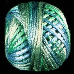 Valdani 6-Strand Silk Floss Color #M30 - Deep Waters