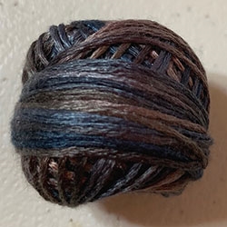 Valdani 6-Strand Silk Floss Color #P12 - Brown