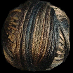 Valdani 6-Strand Silk Floss Color #S12 - Black Bark