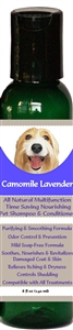 All Natural Time Saving Pet Shampoo & Conditioner Camomile Lavender