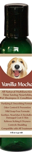 All Natural Time Saving Pet Shampoo & Conditioner Vanilla Mocha