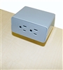 Desk top power module silver