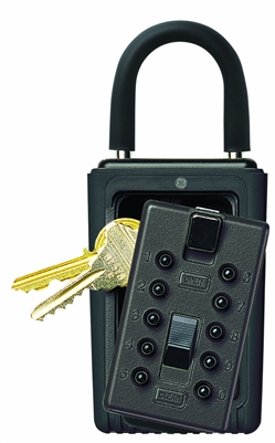 Kidde C3 Pushbutton Keysafe Portable Lock Box - Black