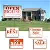 Corrugated real estate sign kit