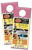 Door Hangers 3.5x8.5 Laminated with Slit 14 pt