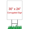 30" x 24" Custom Coroplast Yard Sign