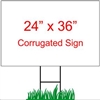 24" x 36" Custom Coroplast Yard Sign