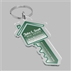 Customizable 1/8â€ Full Color Clear Acrylic Key Tags