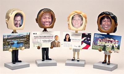 Bobblehead Business Card Holders