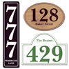 Custom House Address Plaque