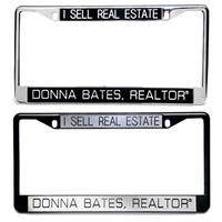 Personalized License Plate Frames