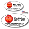 Custom Oval Labels