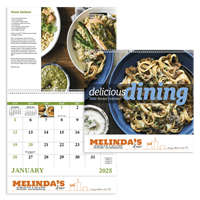 Delicious Dining Full Size Calendar