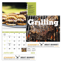 Grilling Recipes Full Size Calendar