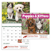Puppies & Kittens Full Size Calendar