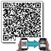 QR Code Vinyl Outdoor Labels 1" and 2"