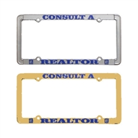 Consult A Realtor License Plate Frames