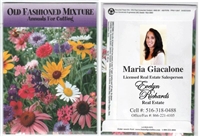 Old Fashioned Mix Personalized Seed Packets