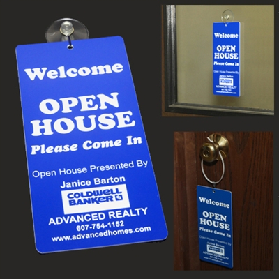 Open House Door Hanger