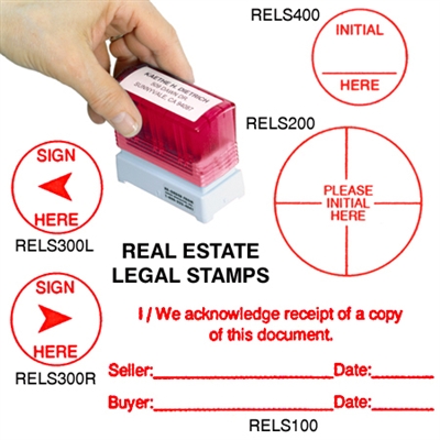 Self-Inking Legal Document Stamps