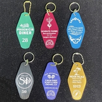 Hotel / Motel Metal Key Tags