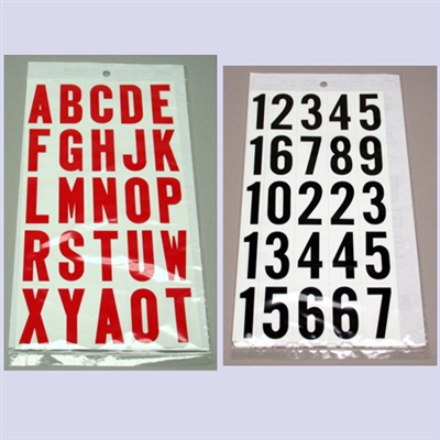 Vinyl Letter & Number Kits for Signs