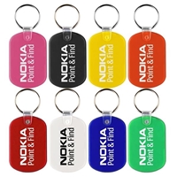 Soft Vinyl Oval Key Chains