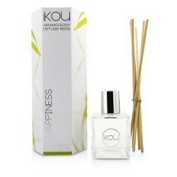 iKOU Aromacology Diffuser Reeds - Happiness (Coconut & Lime - 9 months supply) -