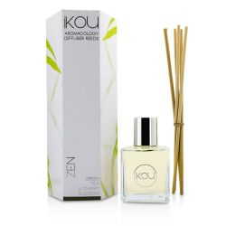 iKOU Aromacology Diffuser Reeds - Zen (Green Tea Cherry Blossom - 9 months supply) -