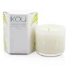 iKOU Eco-Luxury Aromacology Natural Wax Candle Glass - Peace (Rose & Ylang Ylang) (2x2) inch