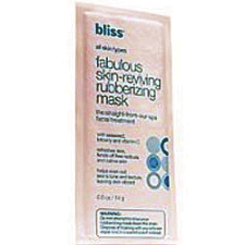 Bliss Fabulous Skin Reviving Rubberizing Mask 6 mask packets + 6 spatulas + 1 measuring cup