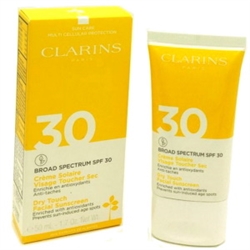 Clarins Dry Touch Facial Sunscreen Broad Spectrum SPF 30 50ml / 1.7oz