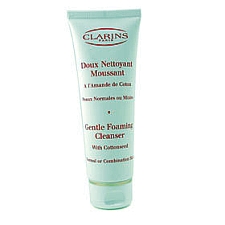 Clarins Gentle Foaming Cleanser with Cottonseed Normal to Combination 125 ml / 4.4 oz