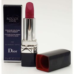 Christian Dior Rouge Dior Couture Color Lipstick Exuberant Matte 787 0.12 oz / 3.5 g