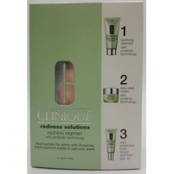 Clinique Redness Solutions Redness Regimen Set 3pc