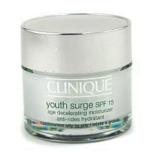 Clinique Youth Surge SPF 15 Age Decelerating Moisturzer for Combination Oily to Oily Skin 1.7 oz / 50 ml