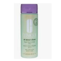 Clinique All About Clean Liquid Facial Soap Mild 6.7oz