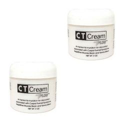 CT Cream Carpal Tunnel Cream for Pain Relief - Value 2pc pack - Carpal Tunnel Syndrome, Arthritis, Tendonitis, Bursitis 2 oz x 2pcs Value Twin Pack