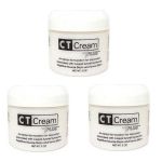 CT Cream Carpal Tunnel Cream for Pain Relief - Value 3pc pack - Carpal Tunnel Syndrome, Arthritis, Tendonitis, Bursitis 2 oz x 3 pcs super value