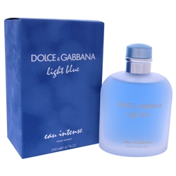 Dolce & Gabbana Light Blue Eau Intense for men 6.7 oz EDP Eau De Parfum Spray
