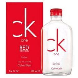 CK One Red Edition for women 3.4 oz Eau De Toilette EDT Spray