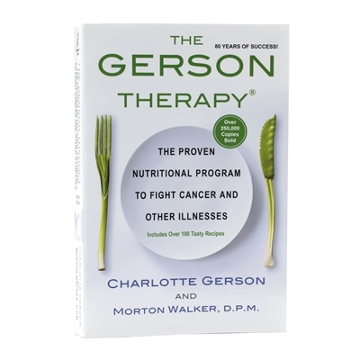 Book cover for The Gerson Therapy