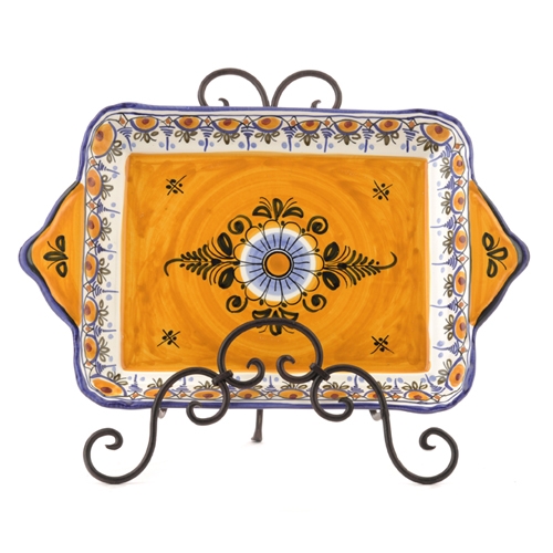 Large Rectangular Dish- Fiesta Yellow