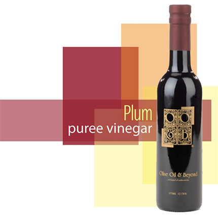 Bottle of Plum Puree Vinegar