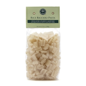 Package of Gluten-Free Il Macchiaiolo Rice Riccioli Pasta