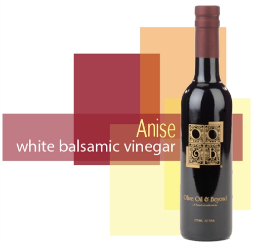 Bottle of Anise White Balsamic Vinegar