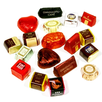 Box of Assorted Majani Chocolates from Italy